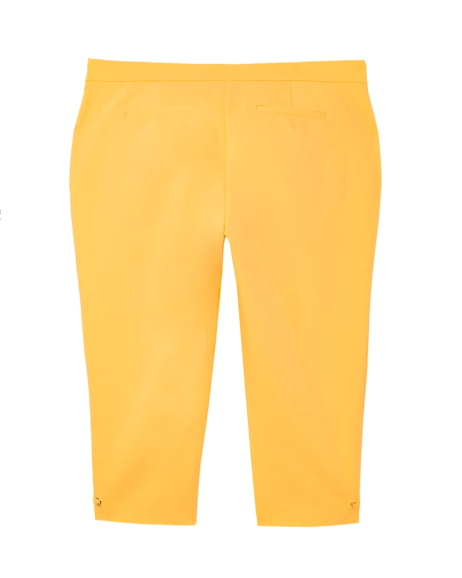 Abbotsford Light Weight Twill Capri Pant | Yellow