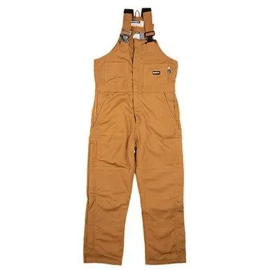 Berne FR Deluxe Brown Duck Bib Overalls FRB05BD