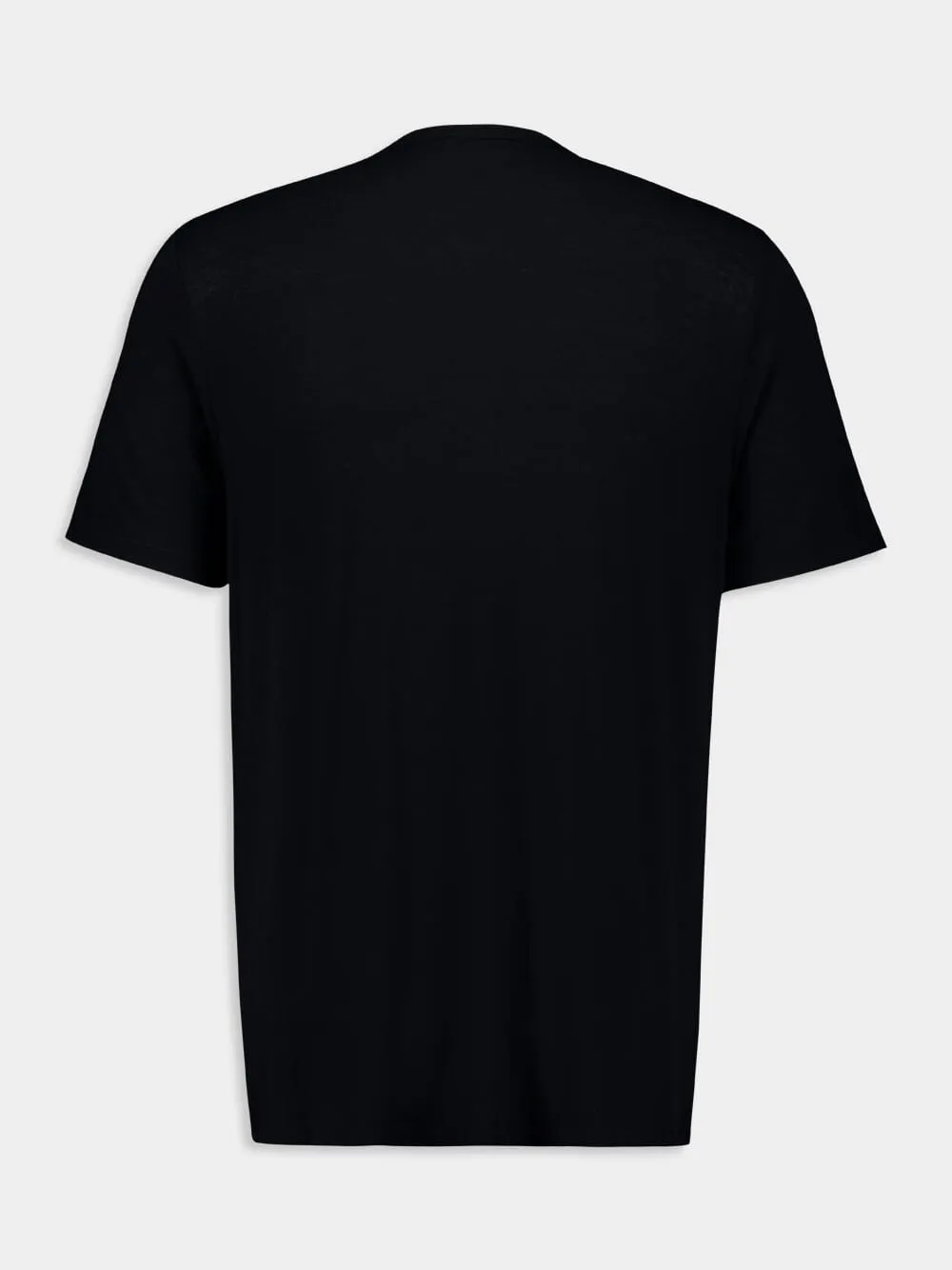 Black C-Neck T-Shirt