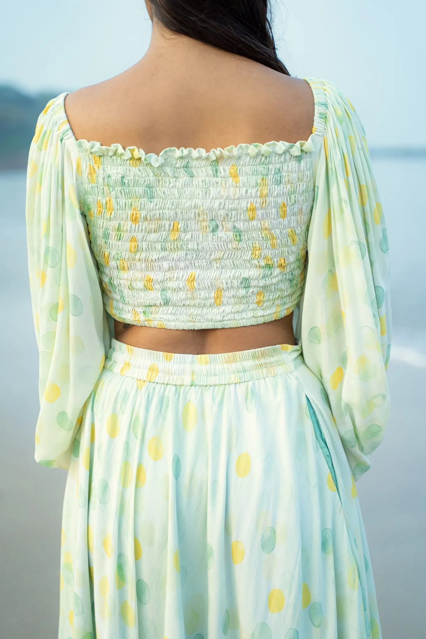 Bokeh Crop Top