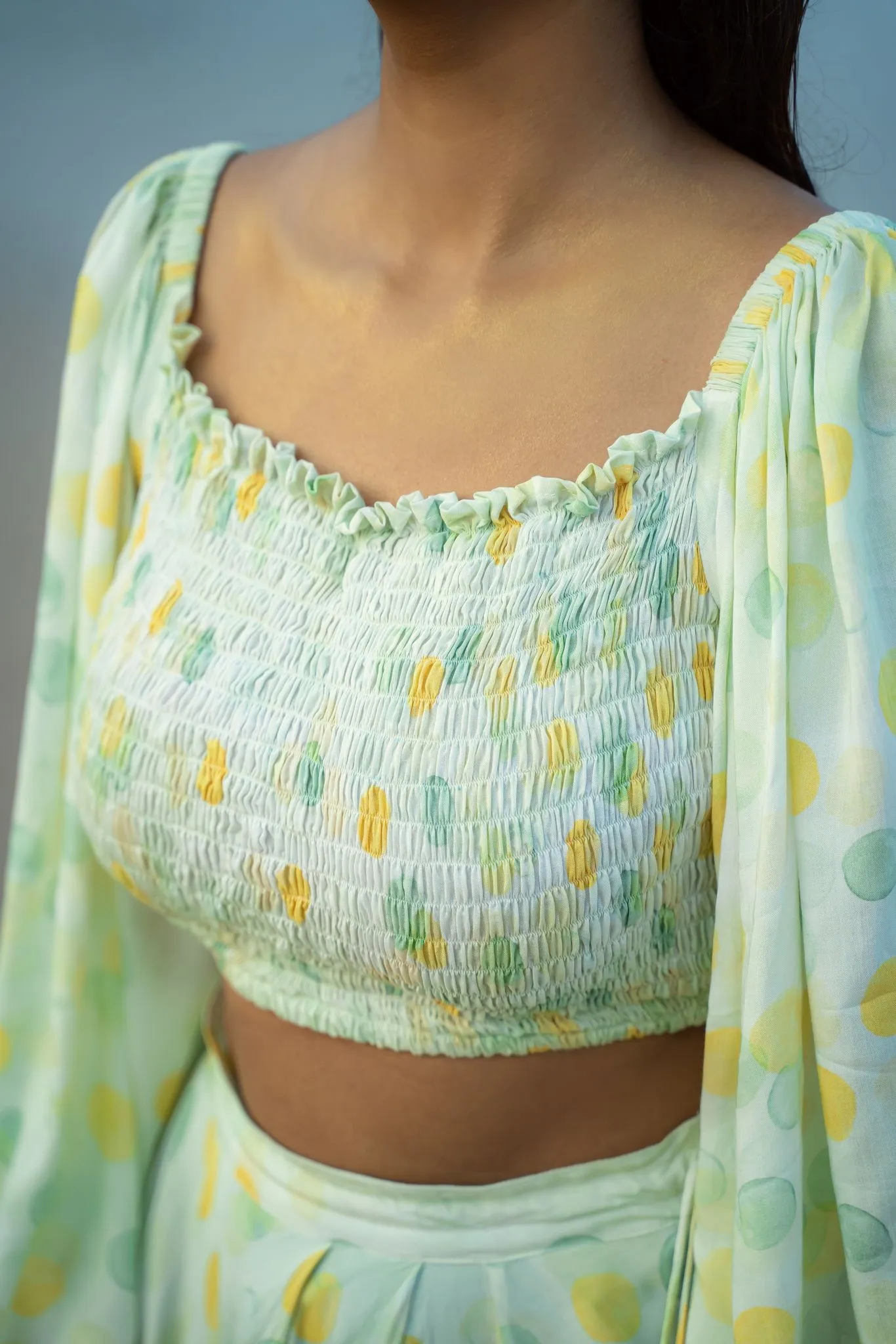 Bokeh Crop Top
