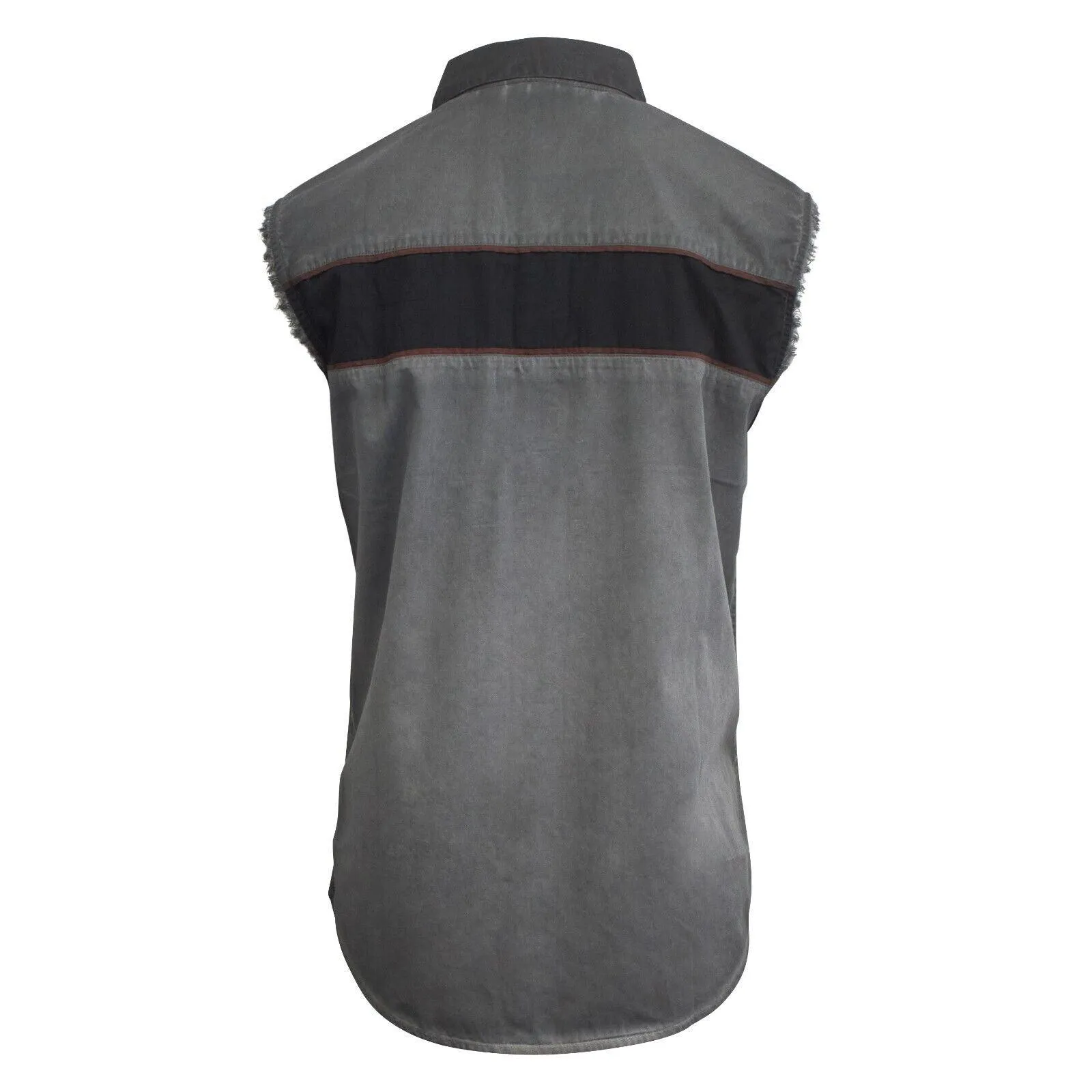 Branded  Men's Blackened Pearl Iron Bond Blowout Sleeveless Shirt
