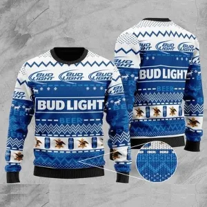 Bud Light Christmas Sweater
