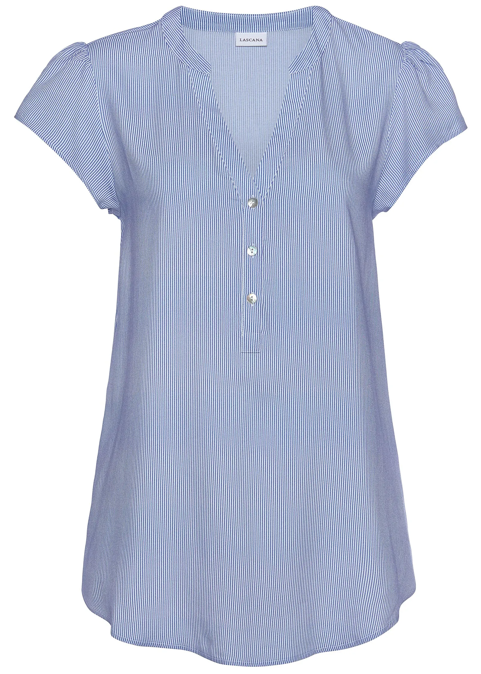 Button-Down Top - Blue