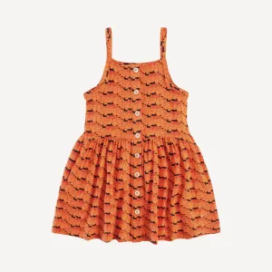 button sun dress | hot house flowers | bamboo