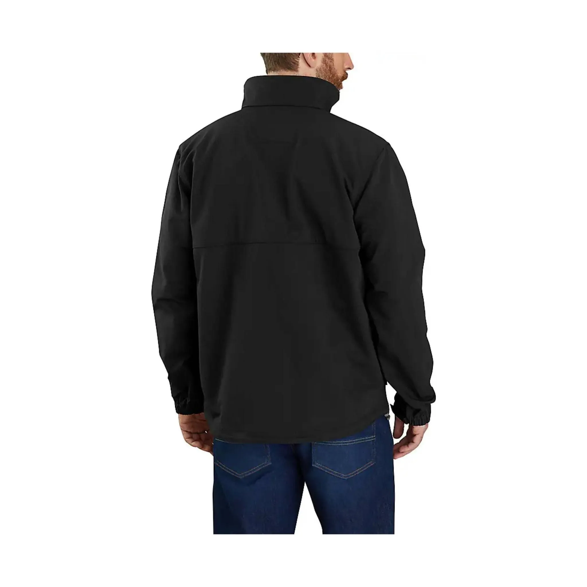 Carhartt Men's Super Dux Relaxed Fit Lightweight Mock Neck Jacket - Black - ONLINE STORE CREDIT/EXCHANGE ONLY