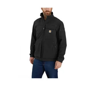 Carhartt Men's Super Dux Relaxed Fit Lightweight Mock Neck Jacket - Black - ONLINE STORE CREDIT/EXCHANGE ONLY