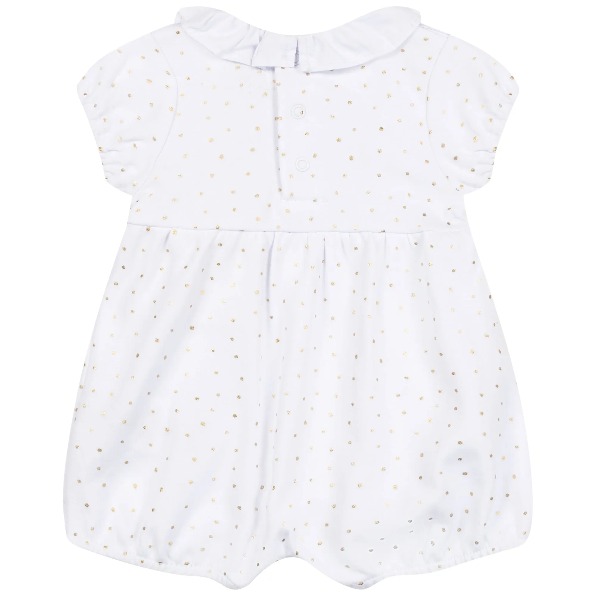 Carrément Beau Short All In One Spring 2 Newborn Gold Yellow