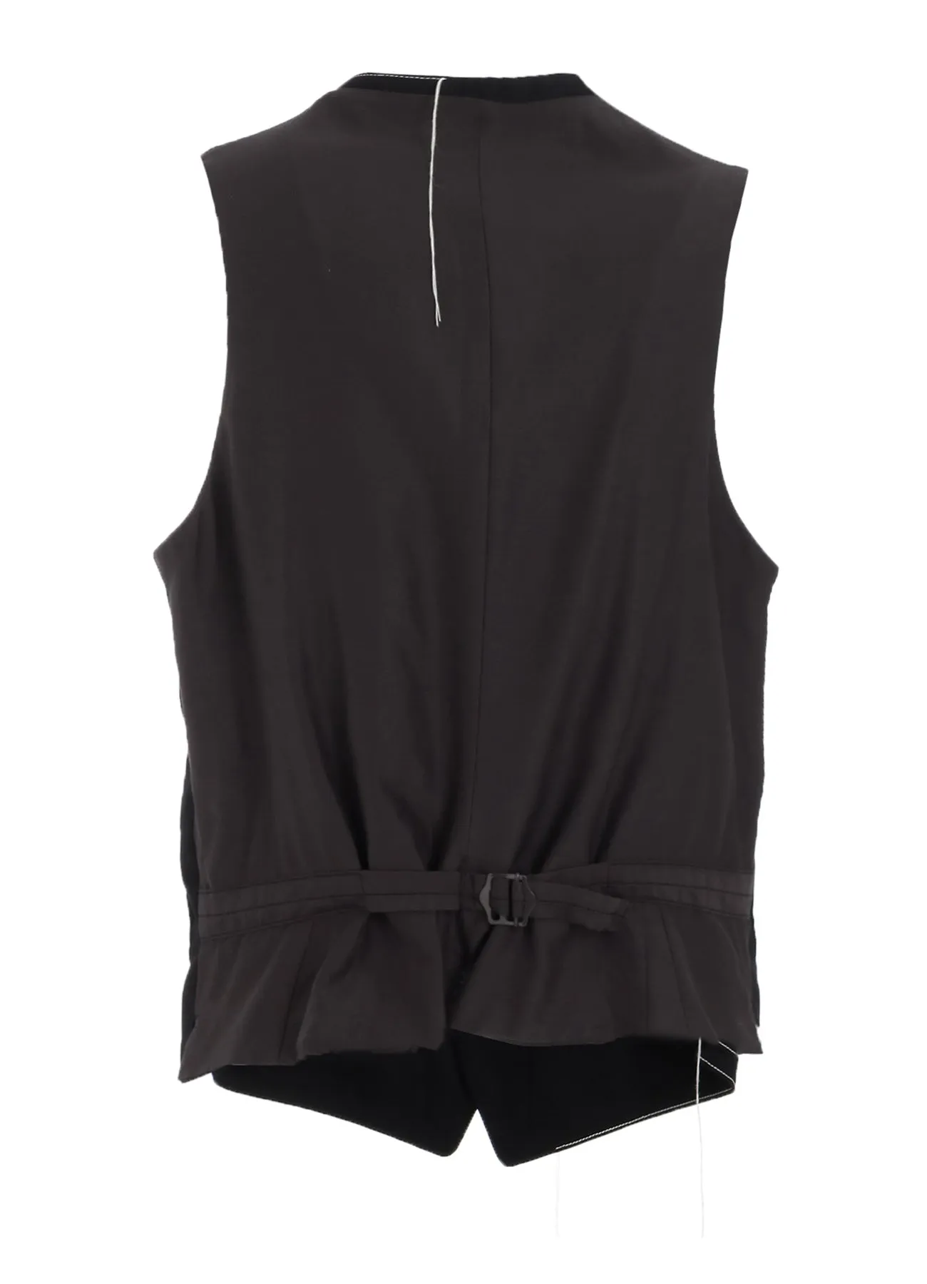 COTTON TWILL COLOR STITCHING WORK VEST
