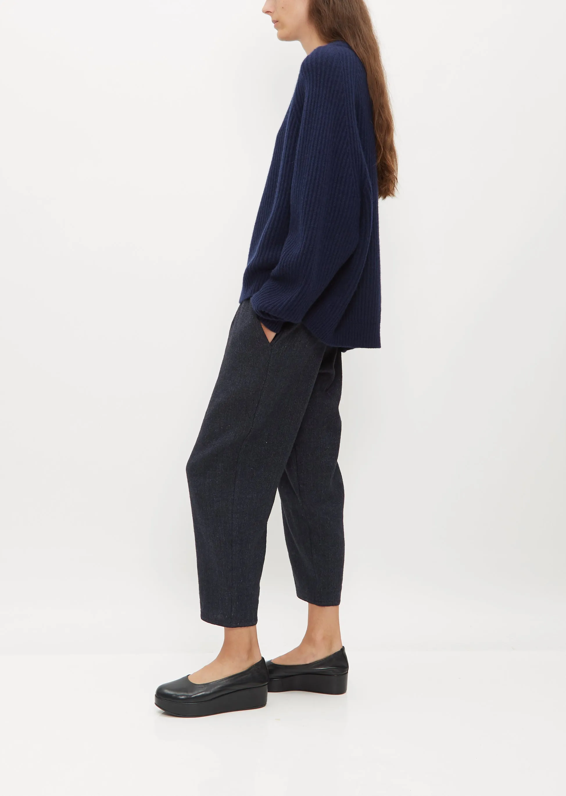 Deep Raglan Easy Sweater