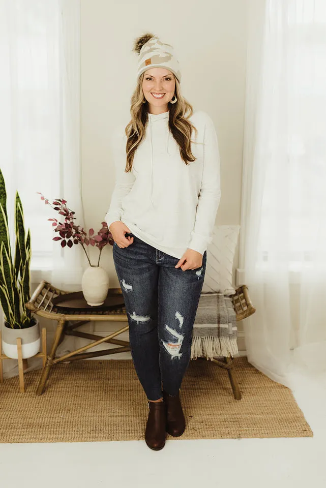 Drawstring Raglan