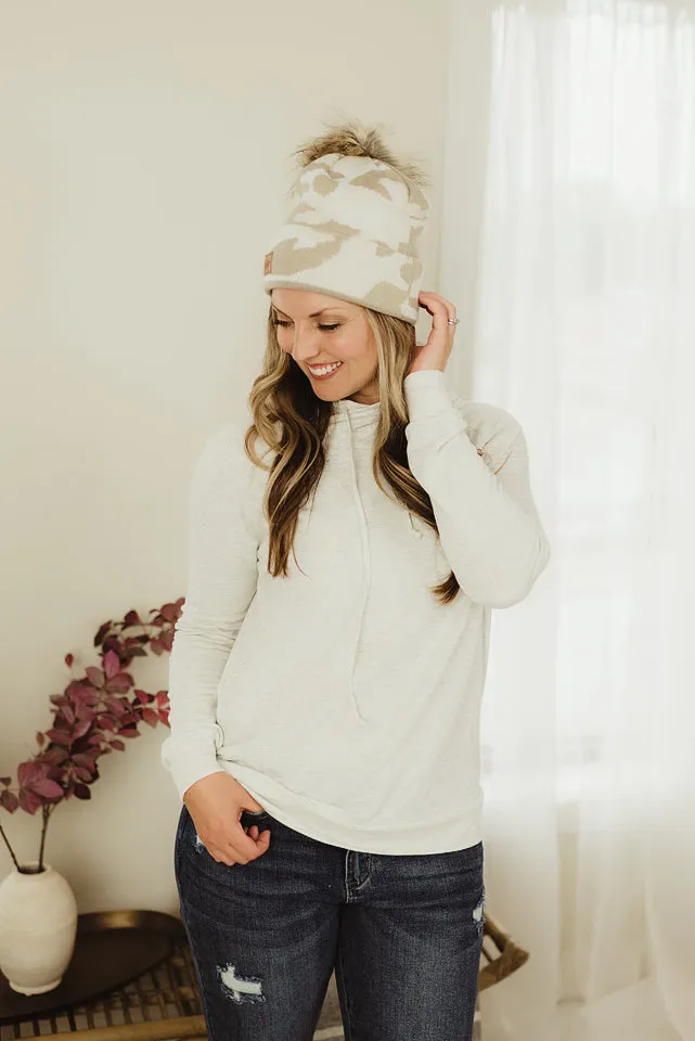 Drawstring Raglan