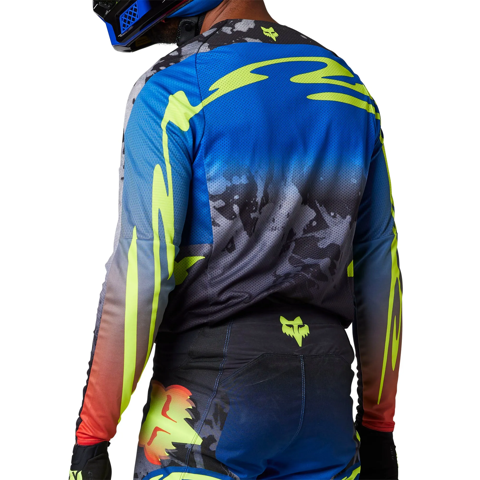 Fox Racing  Mens 360 DKAY Motocross Jersey Multi Offroad MotoX Pre-Curved Sleeves