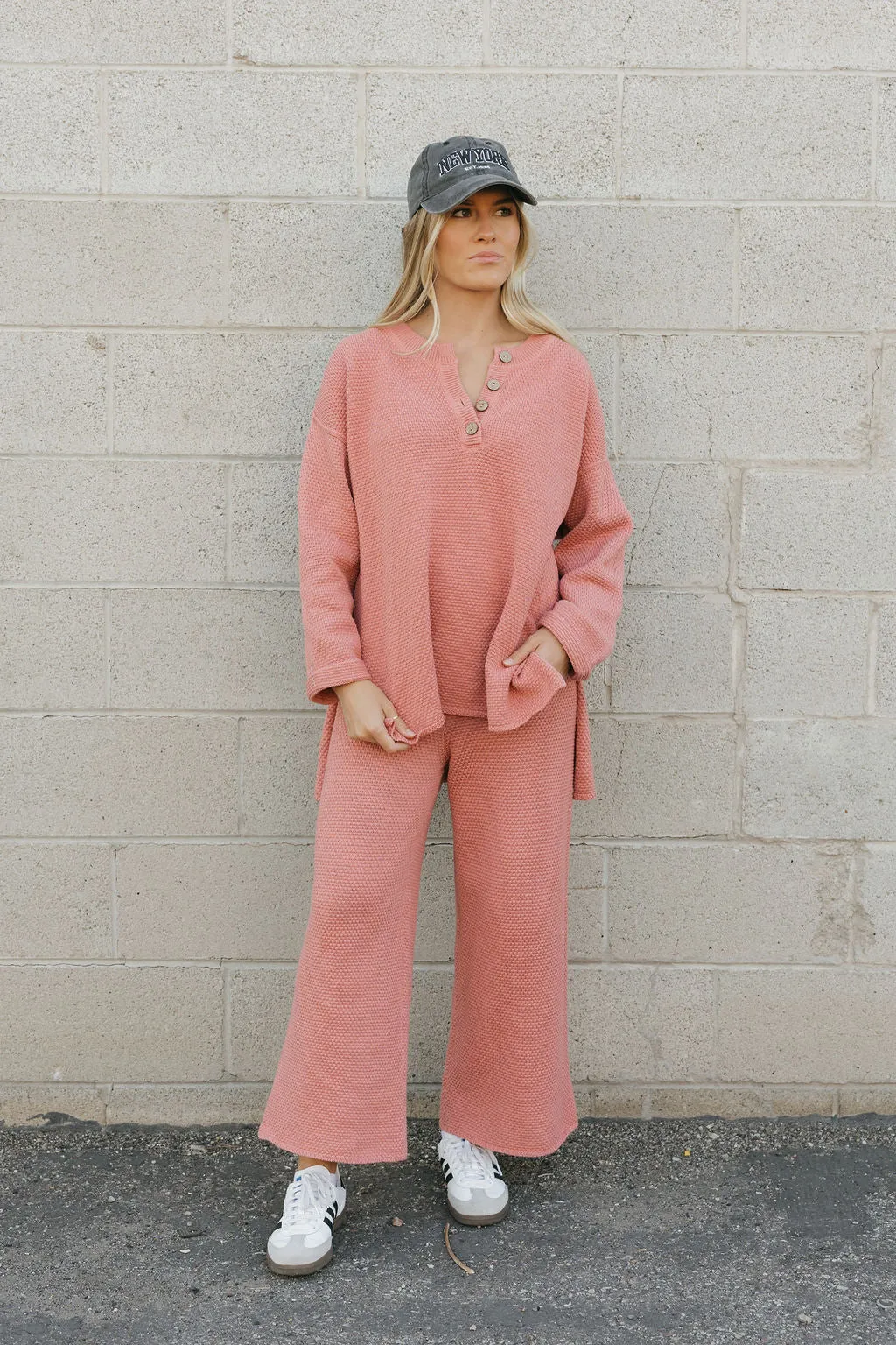 Free People Hailee Sweater Set-Rosie