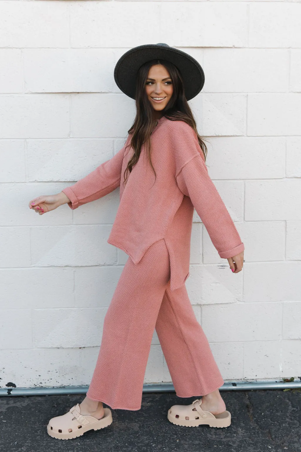 Free People Hailee Sweater Set-Rosie