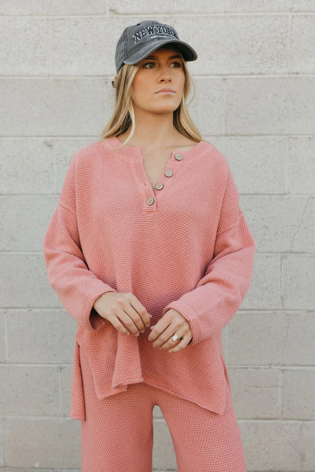 Free People Hailee Sweater Set-Rosie