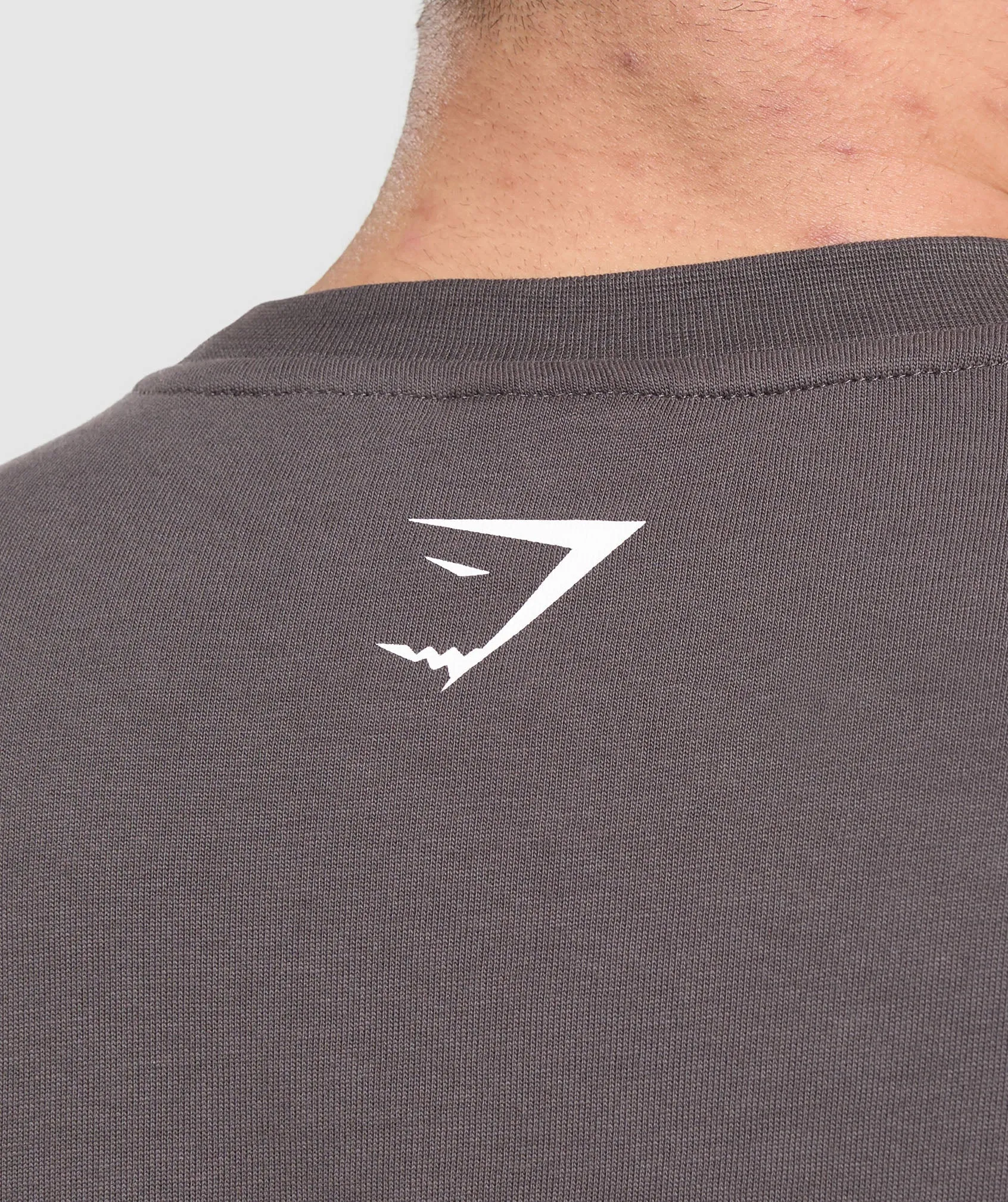 Gymshark Strength Department Animal Oversized T-Shirt - Greyed Purple