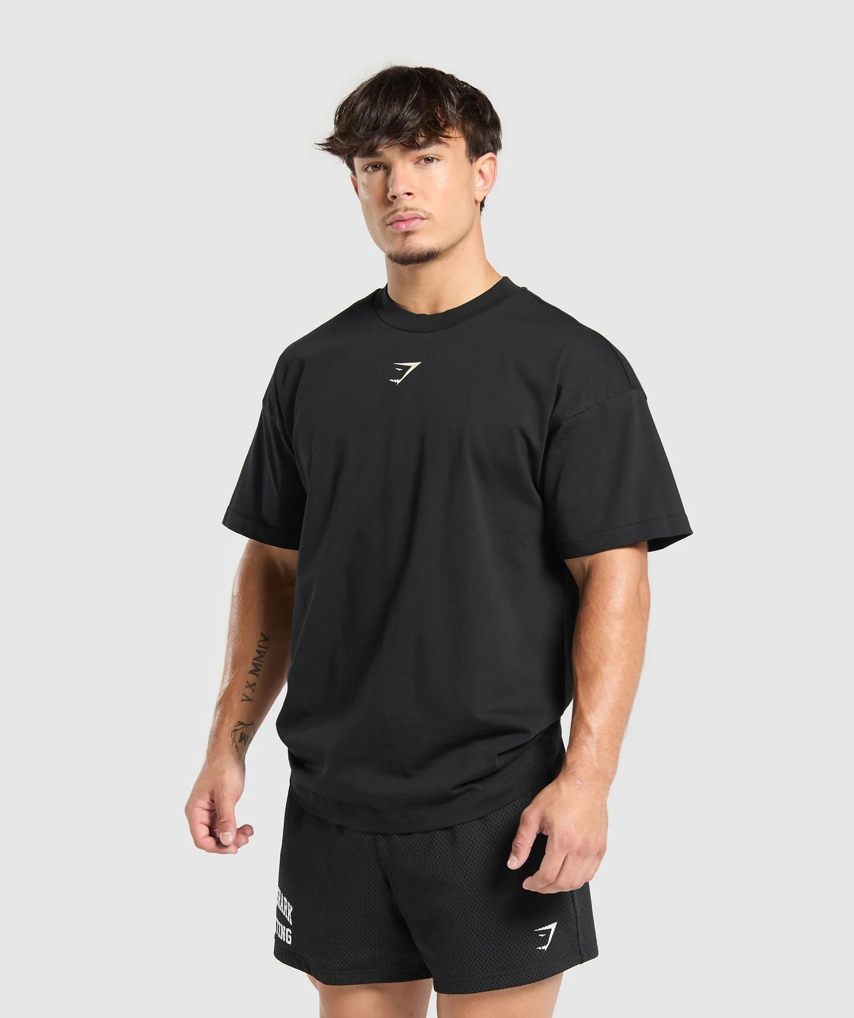 Gymshark Strength Department Graphic T-Shirt - Black