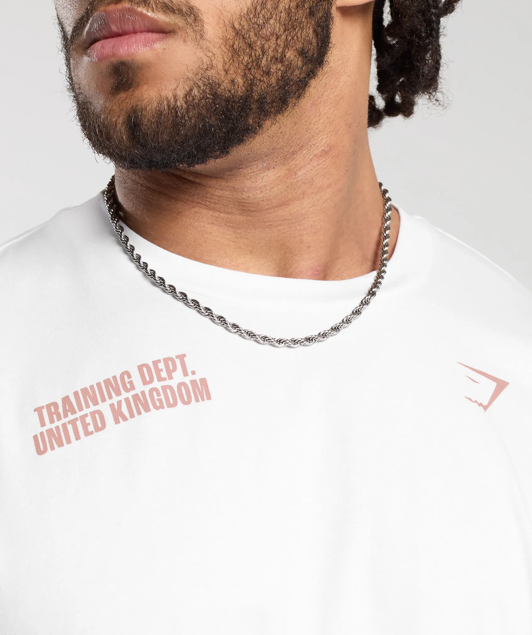 Gymshark Training Dept. UK T-Shirt - White