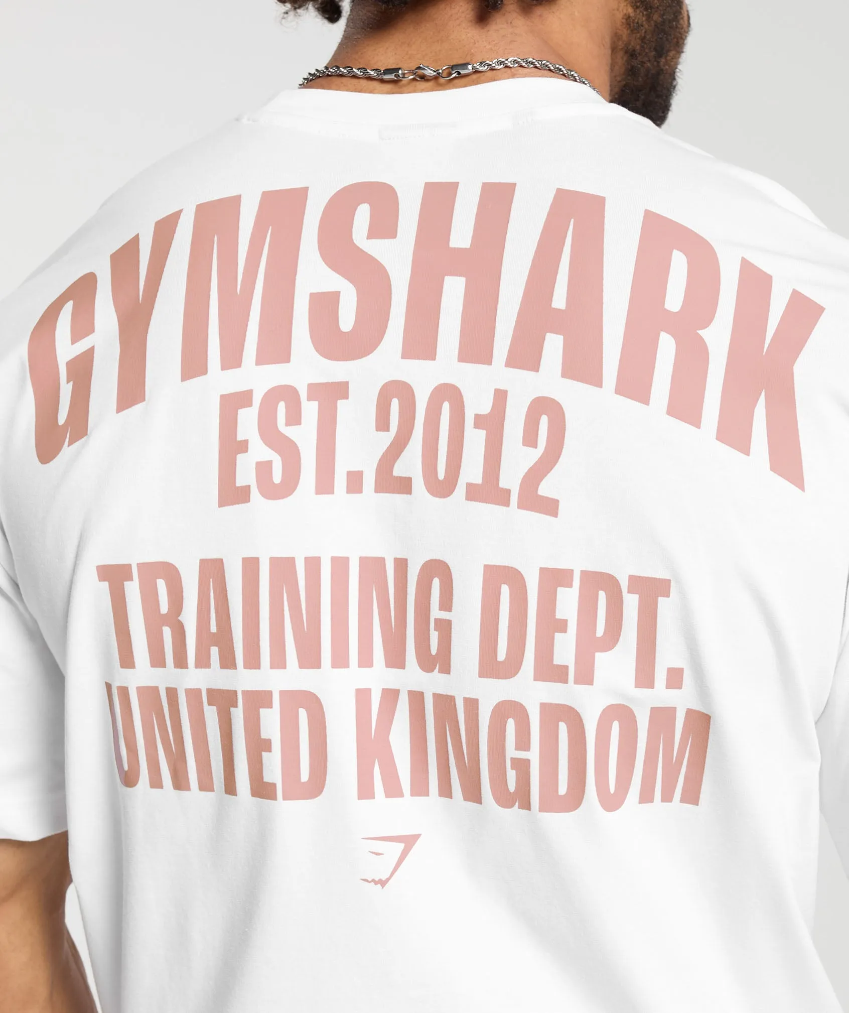 Gymshark Training Dept. UK T-Shirt - White