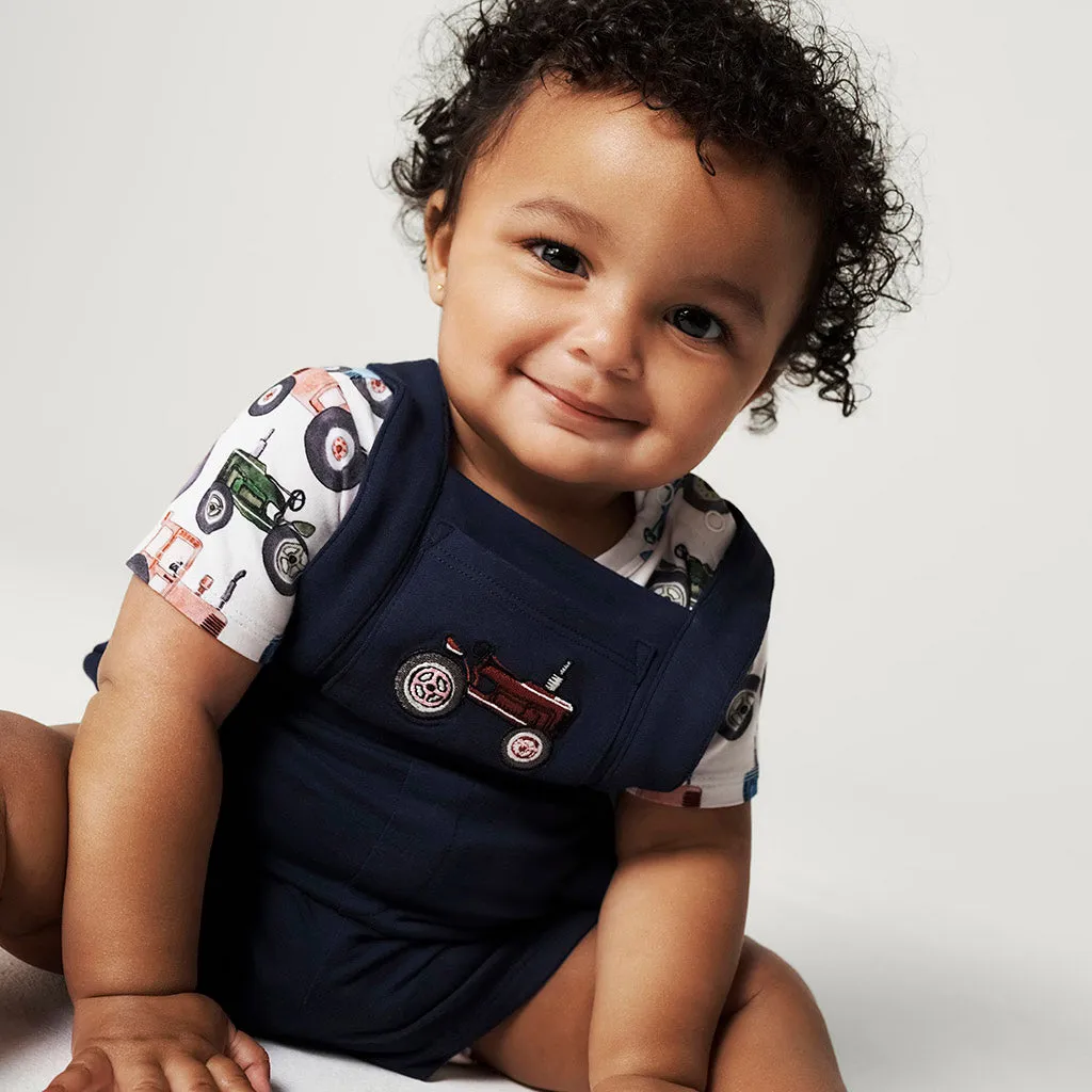 Jonny French Terry Short Overalls