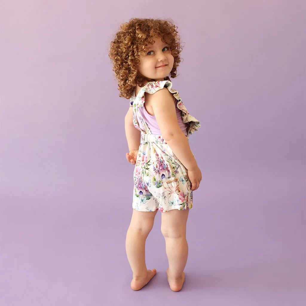 Katrina French Terry Short Overalls
