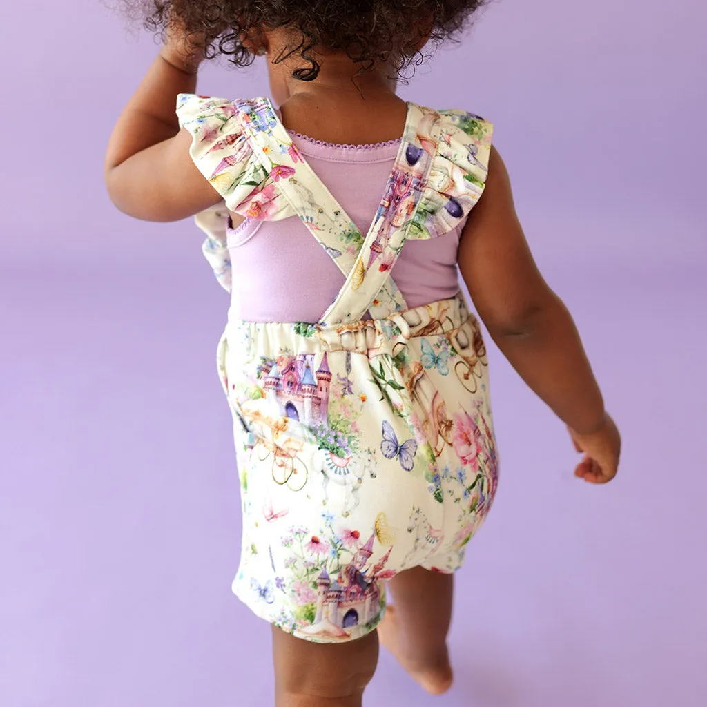 Katrina French Terry Short Overalls