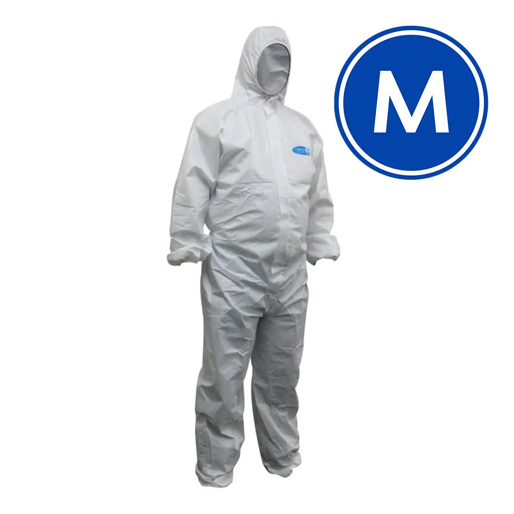 MAXISAFE Koolguard Disposable White Protective Coverall M - 5XL Overall Suit
