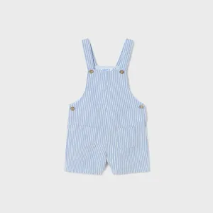 Mayoral Toddler Boy Linen Short Overalls