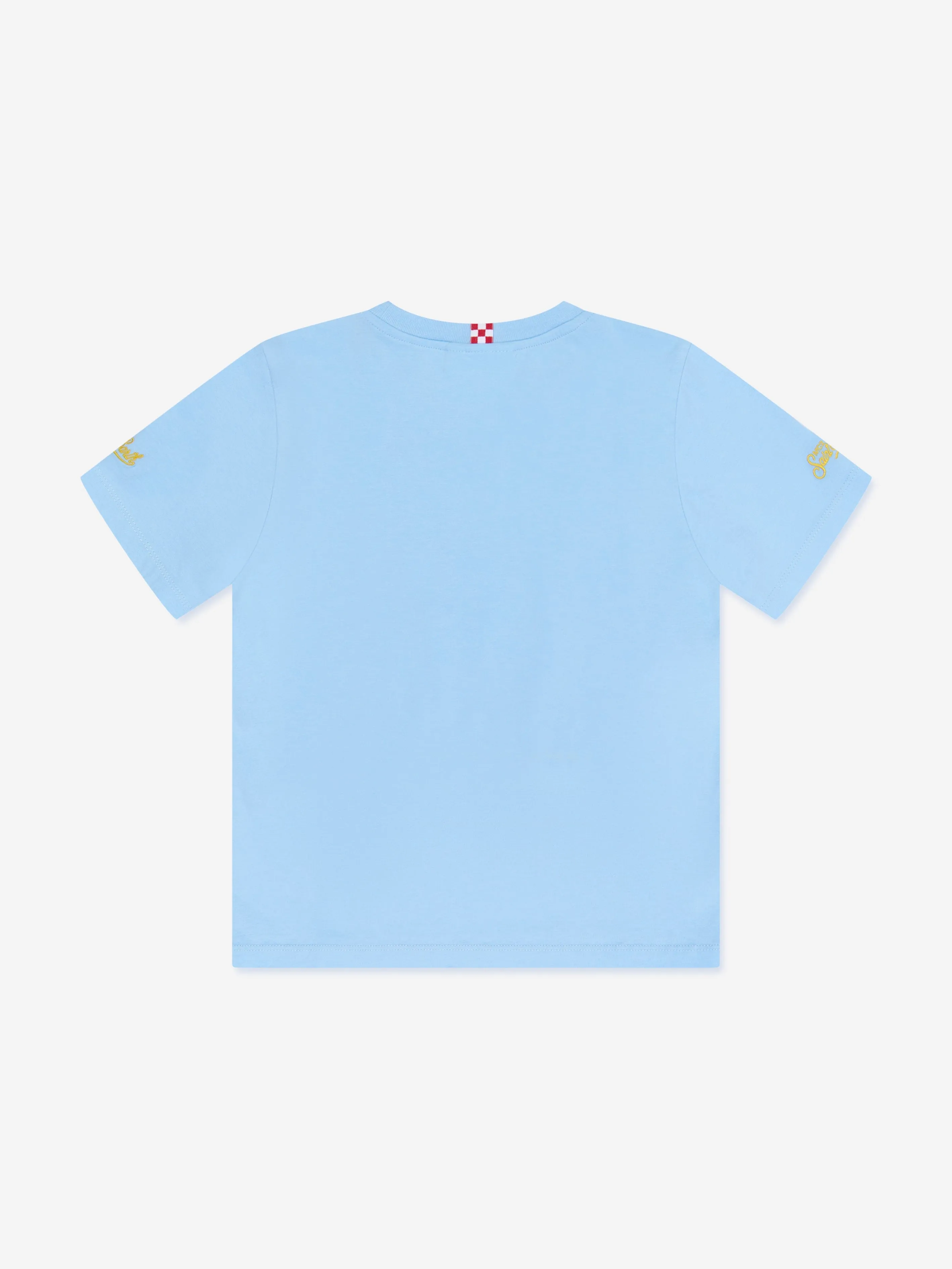 MC2 Saint Barth Boys King Crab Party T-Shirt in Blue