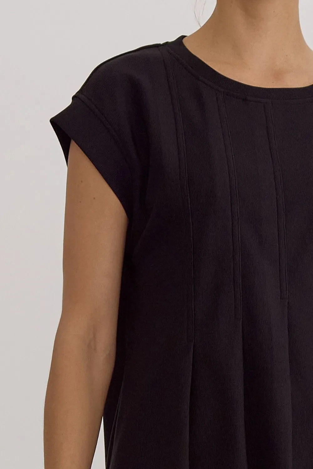 Natasha Pleated Top