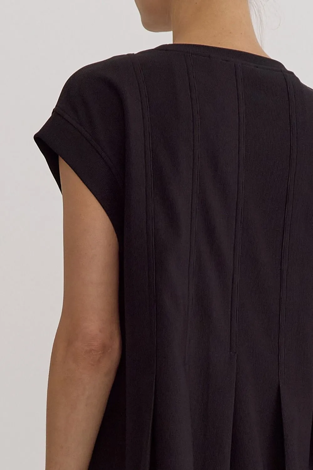 Natasha Pleated Top