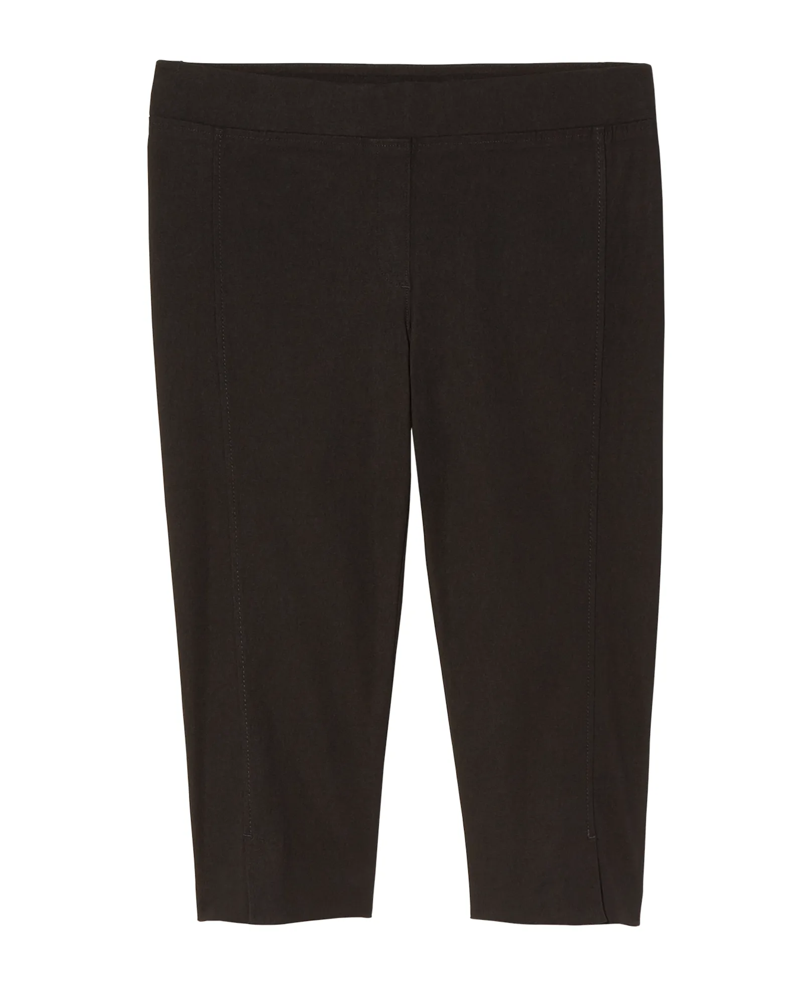 Nicole Capri with Side Vent | Black