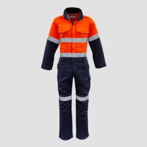 ORANGE FLAME OVERALLS