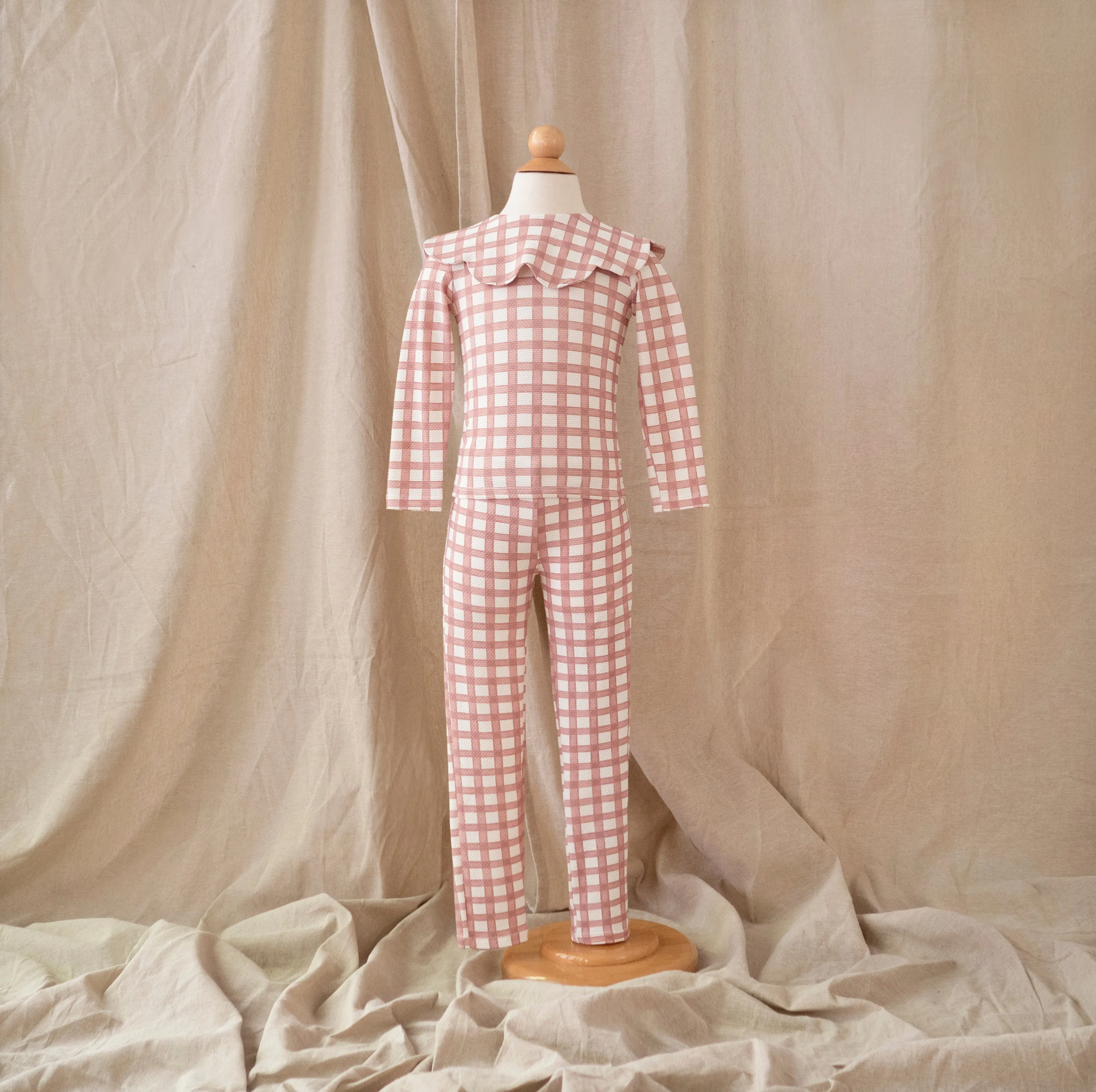 Petal Legging · Gingham