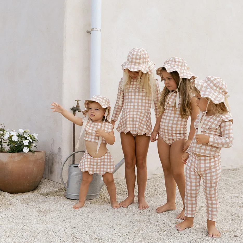 Petal Legging · Gingham