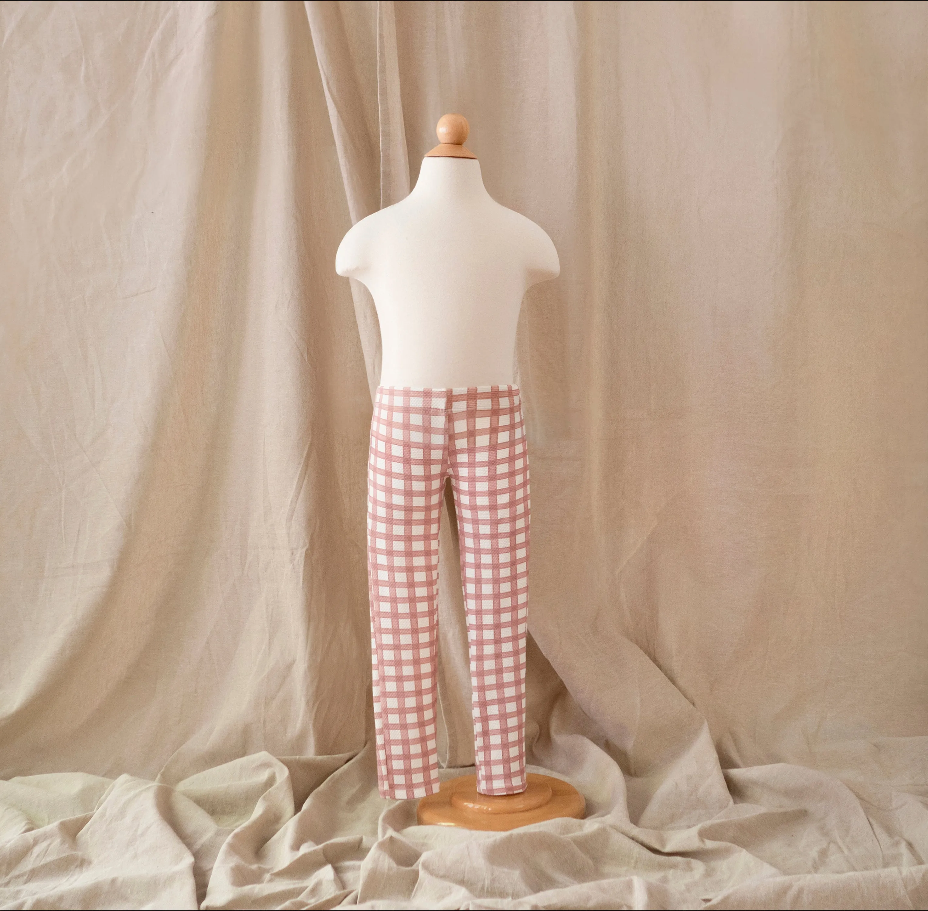 Petal Legging · Gingham