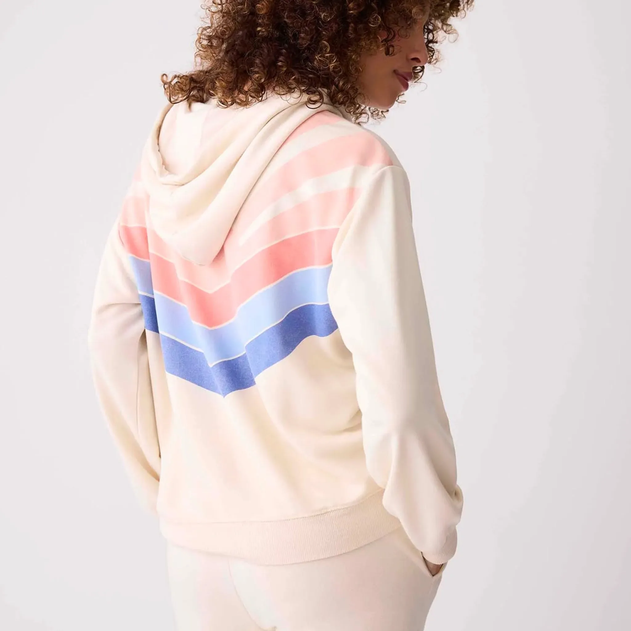 PJS Sunrise Stripes Hoodie