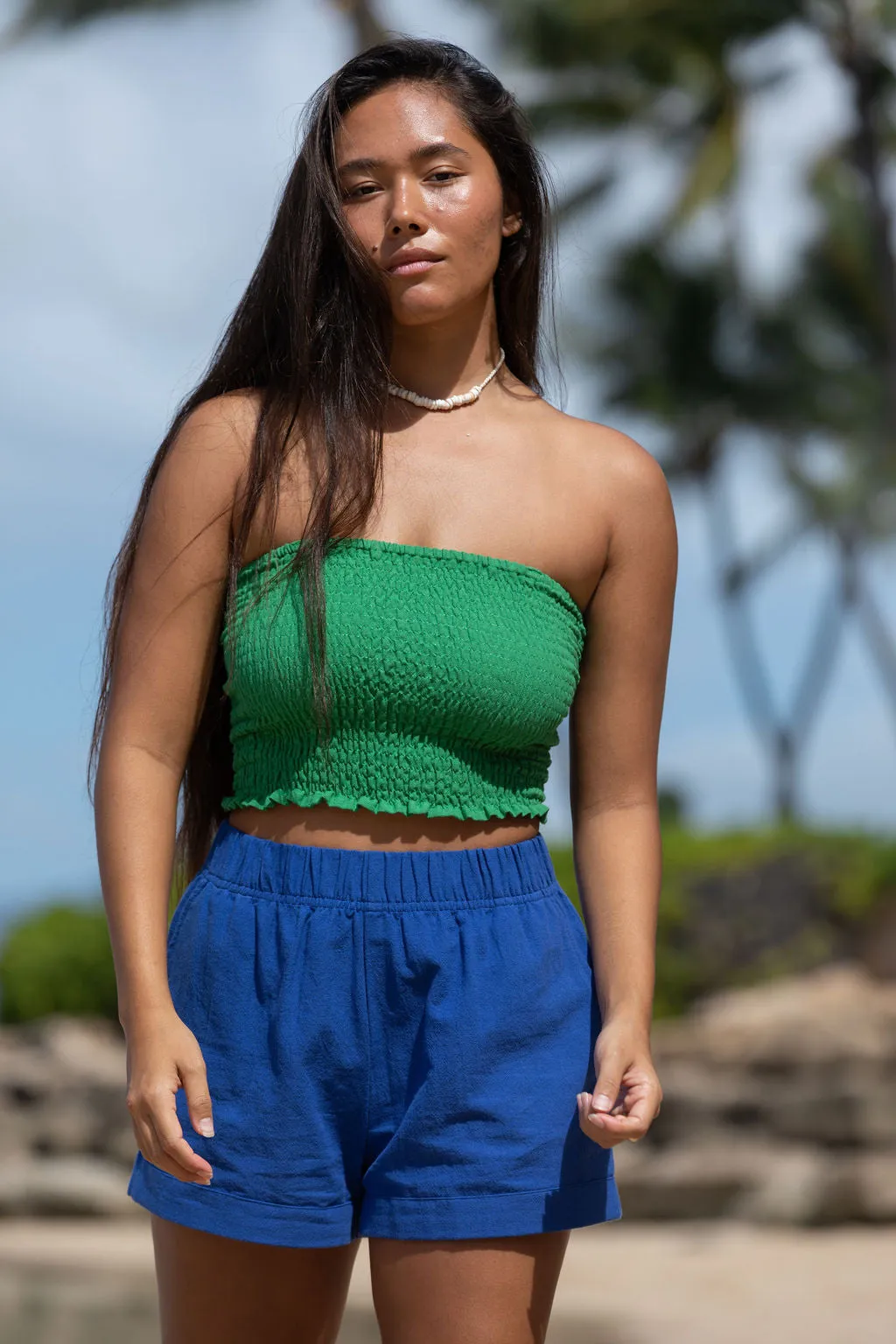 Rumi Bandeau in Monstera