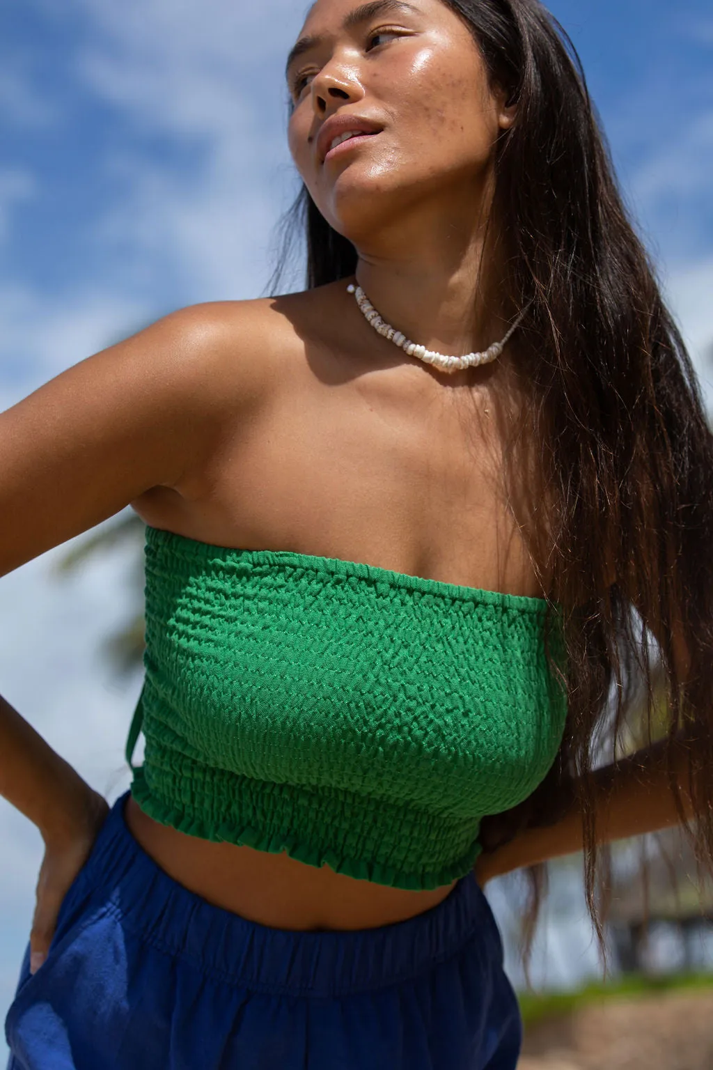 Rumi Bandeau in Monstera