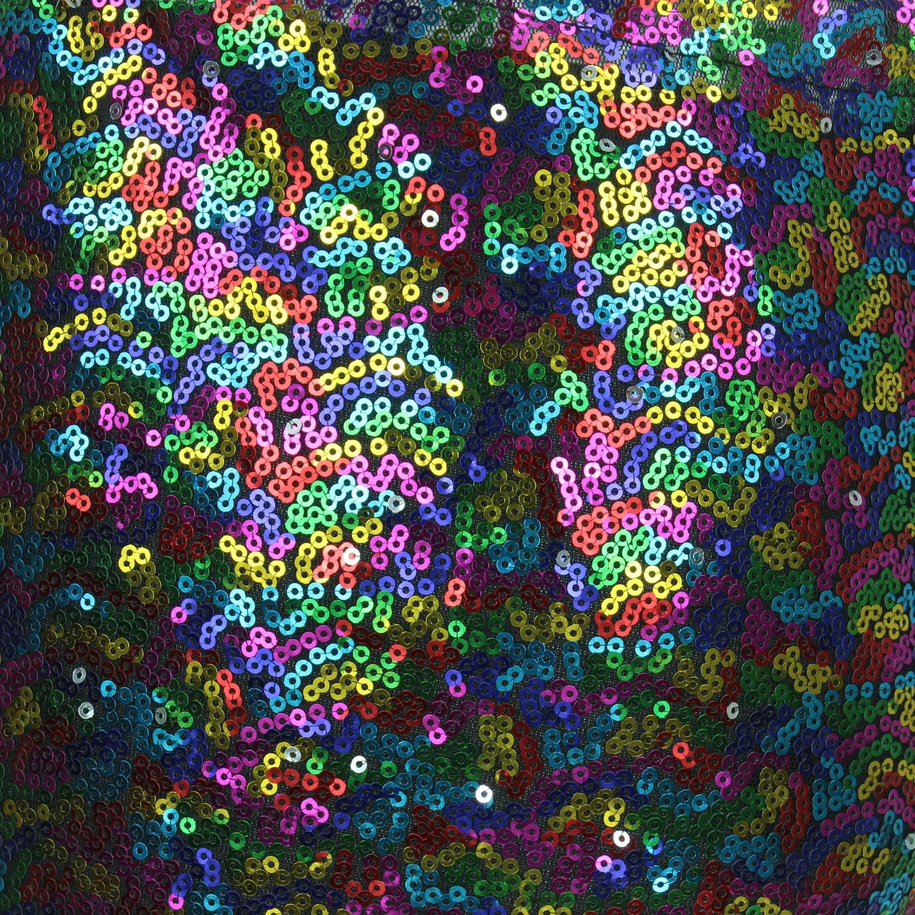 Sequin Hot Pants - Rainbow