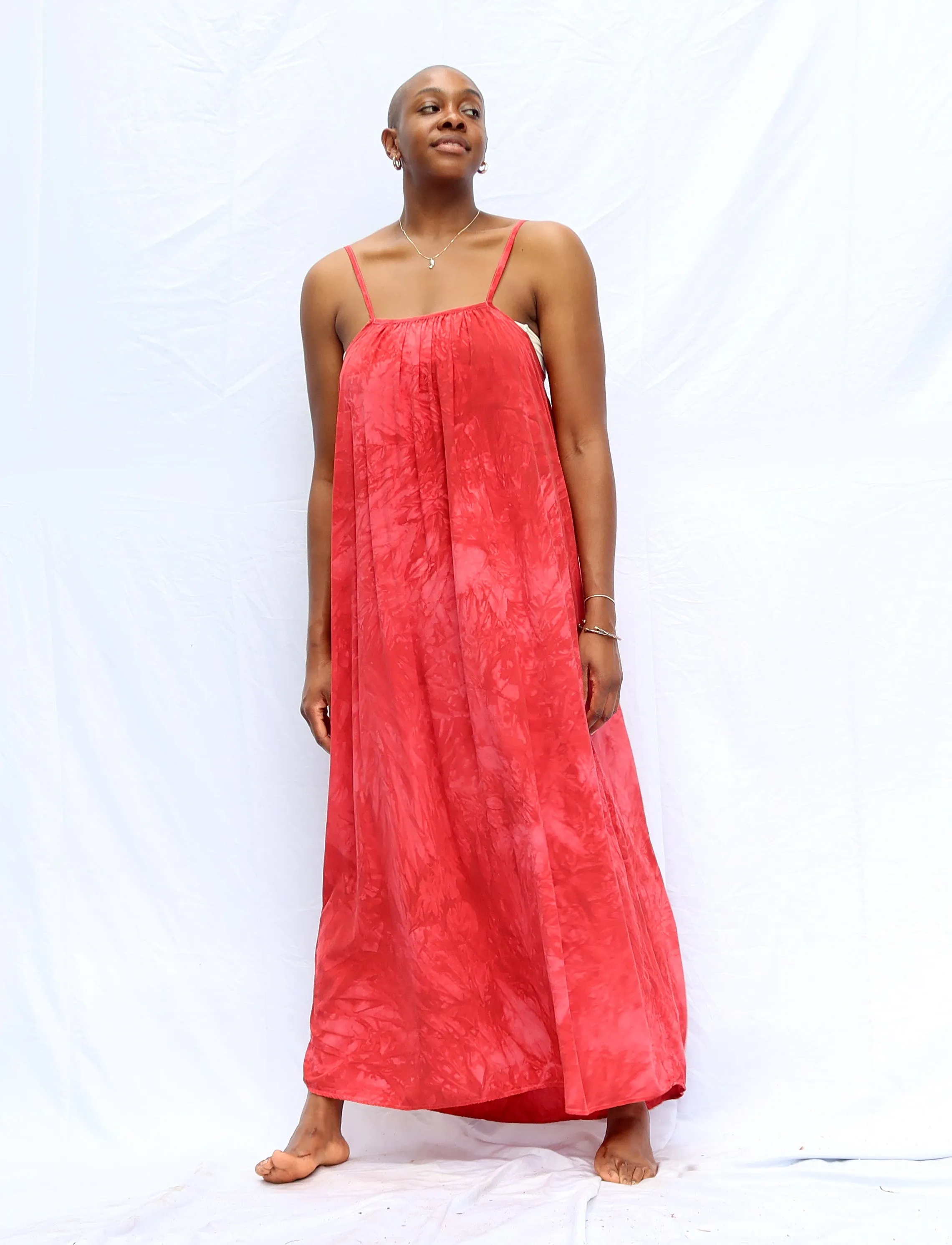 Silk Dawn Long Dress