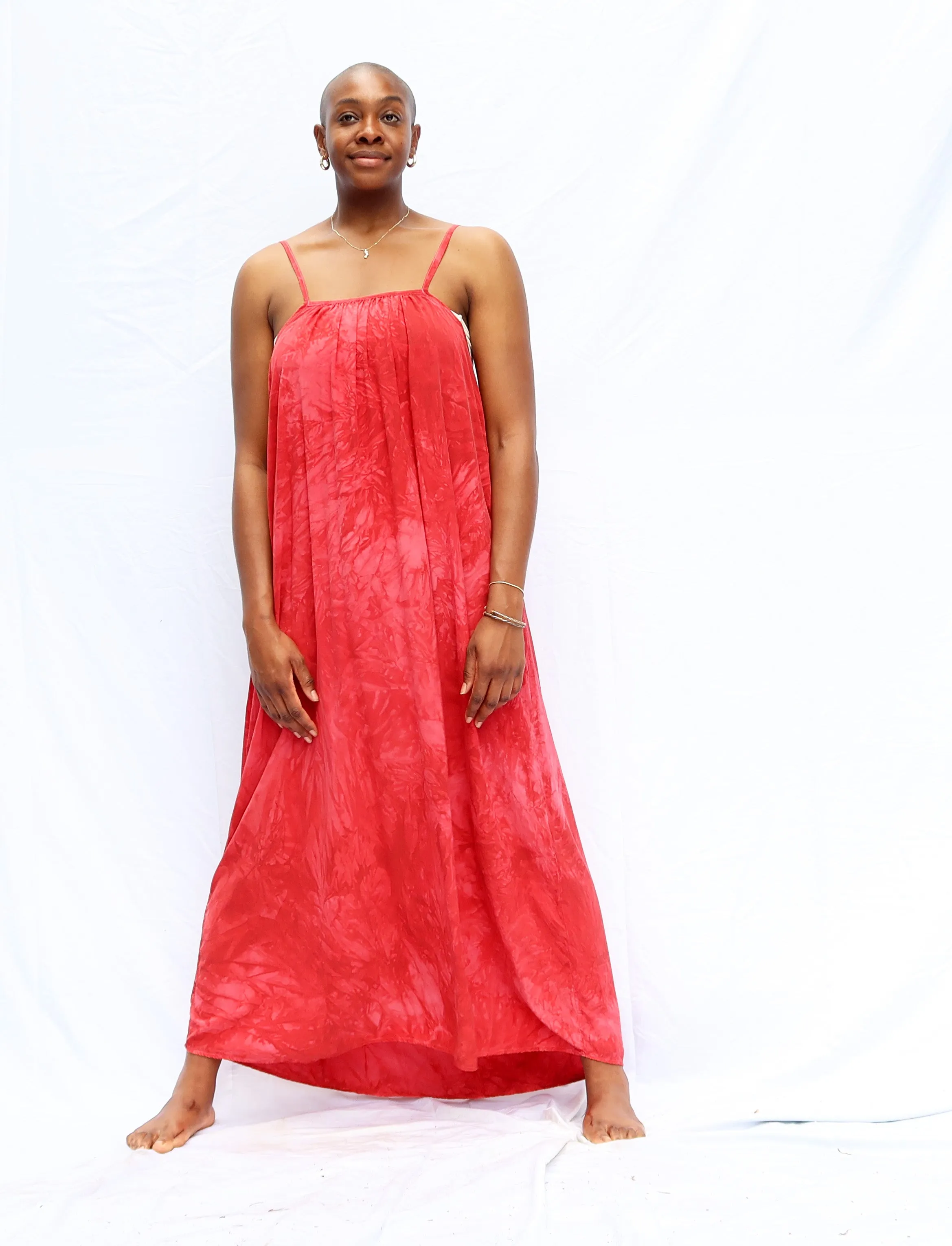 Silk Dawn Long Dress