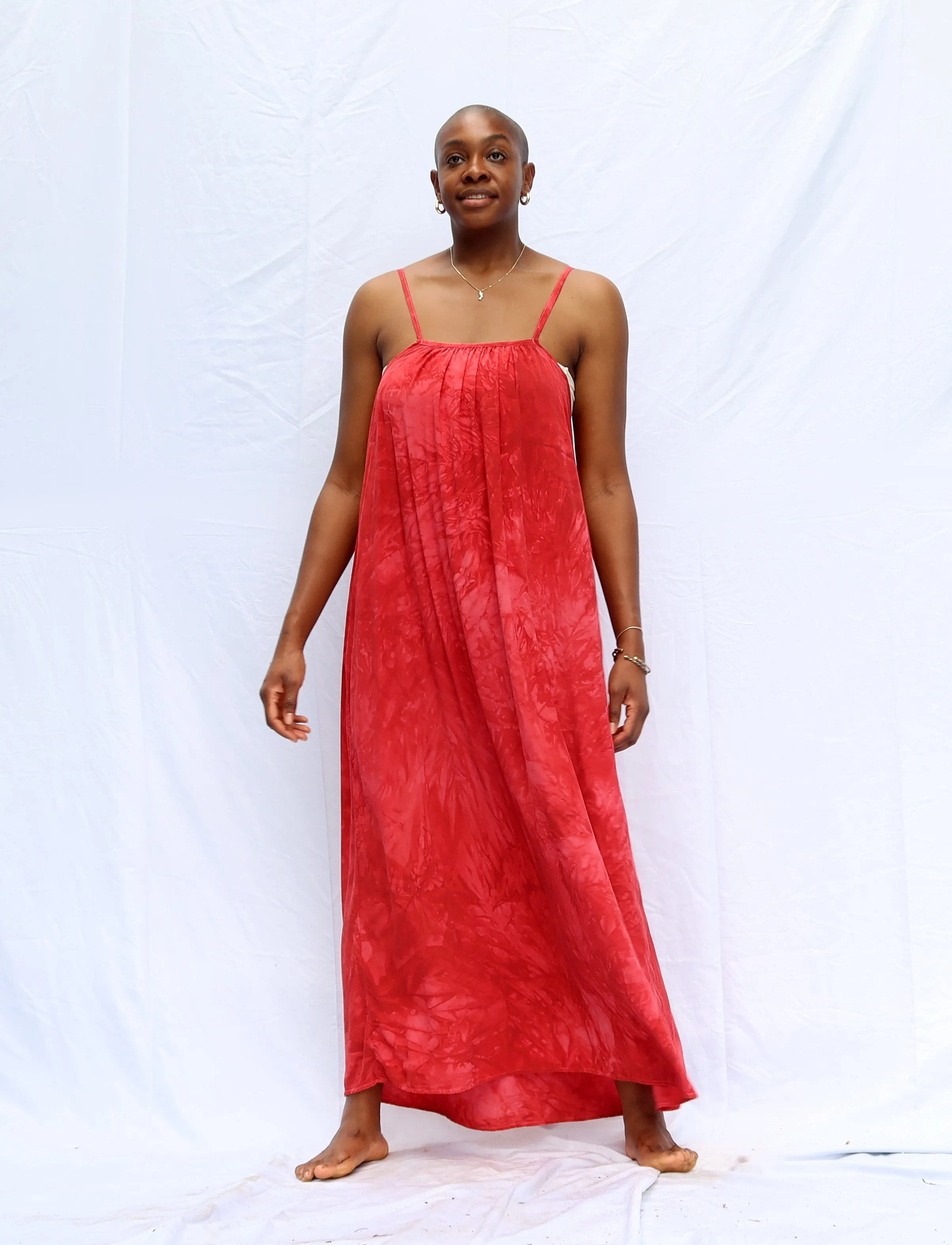 Silk Dawn Long Dress