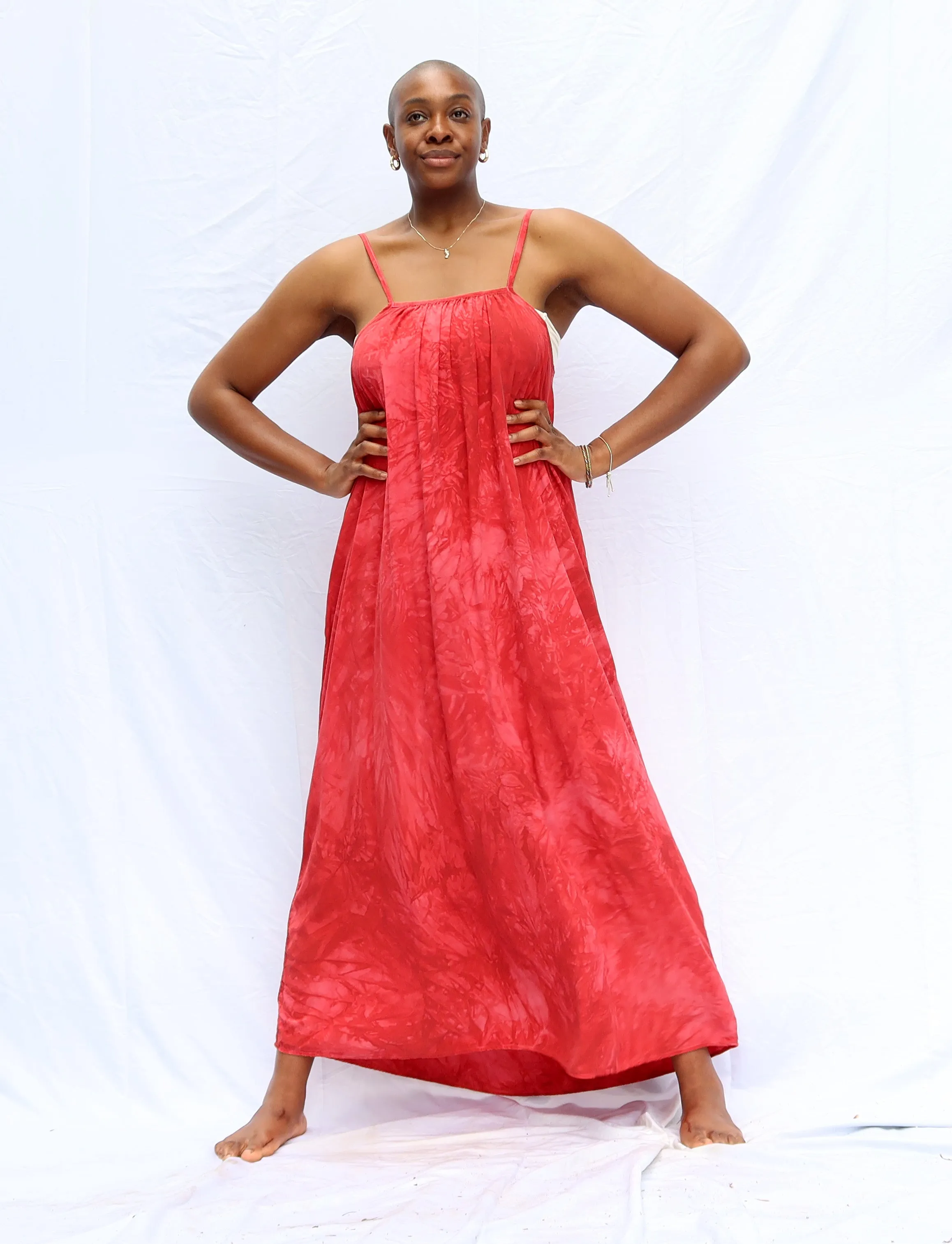 Silk Dawn Long Dress