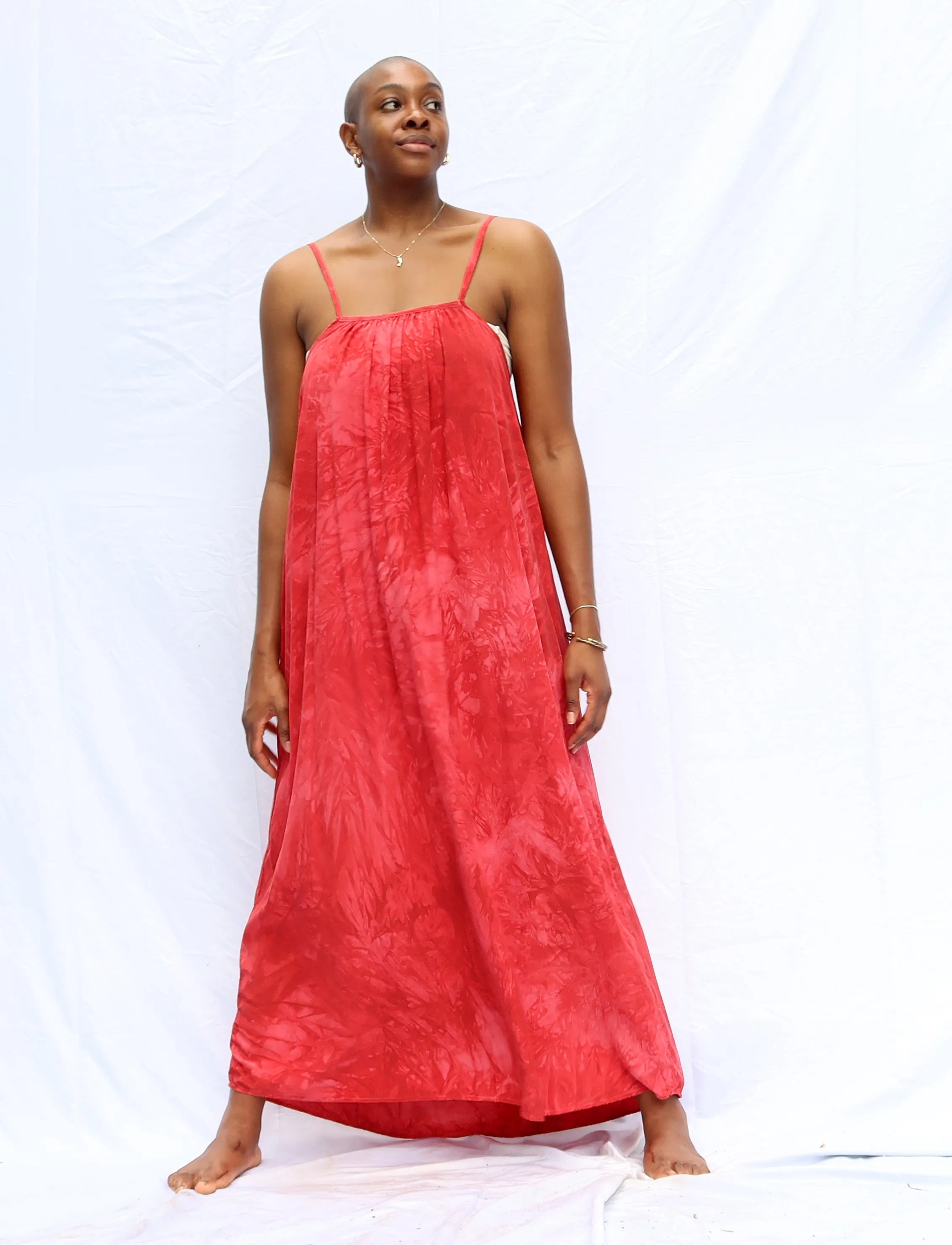Silk Dawn Long Dress
