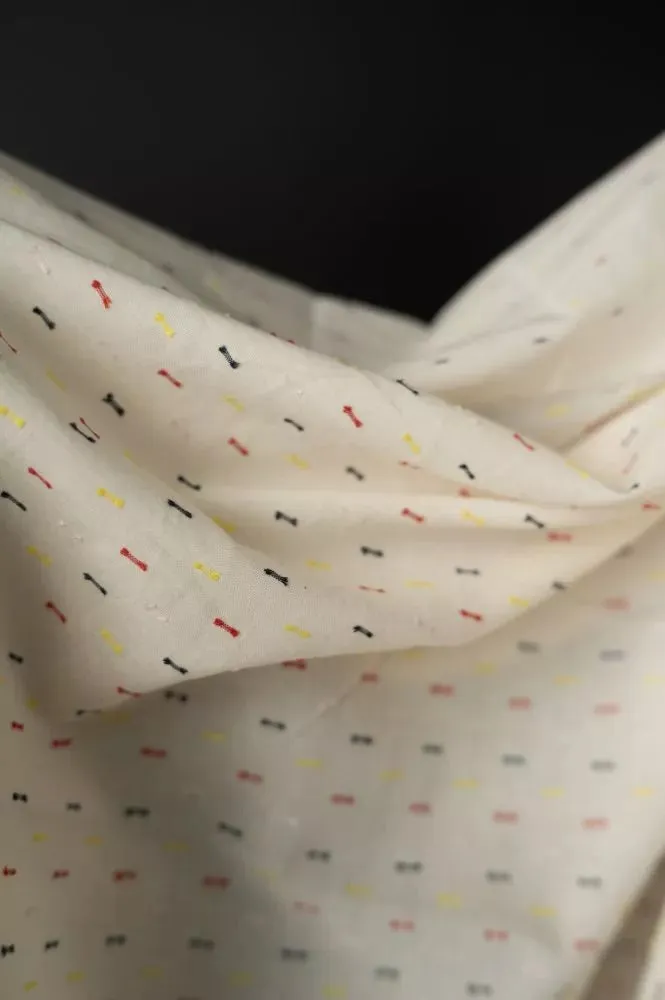 Sprinkles Dobby Indian Cotton