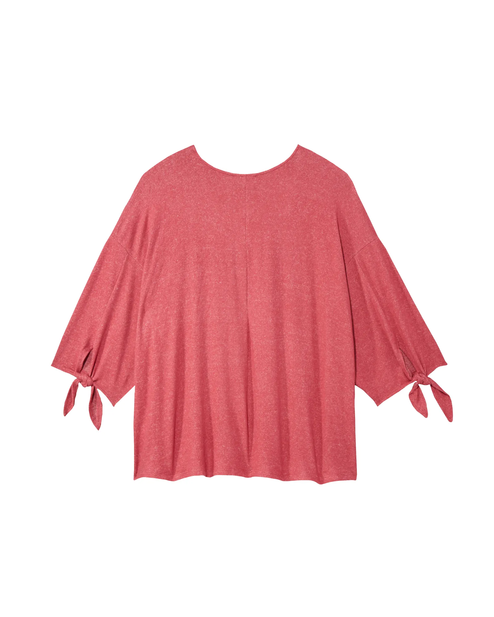 Tamar Knotted Sleeve Top | Pink