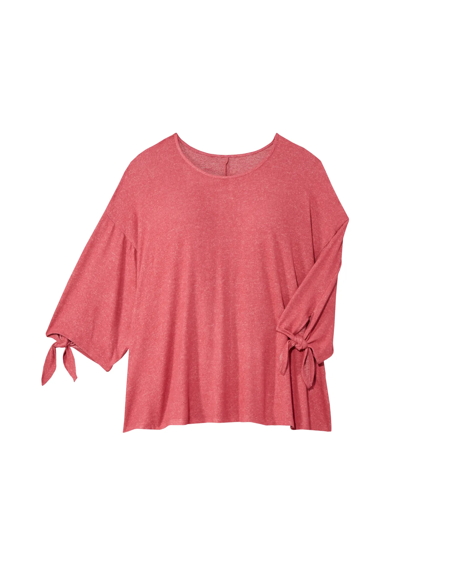 Tamar Knotted Sleeve Top | Pink