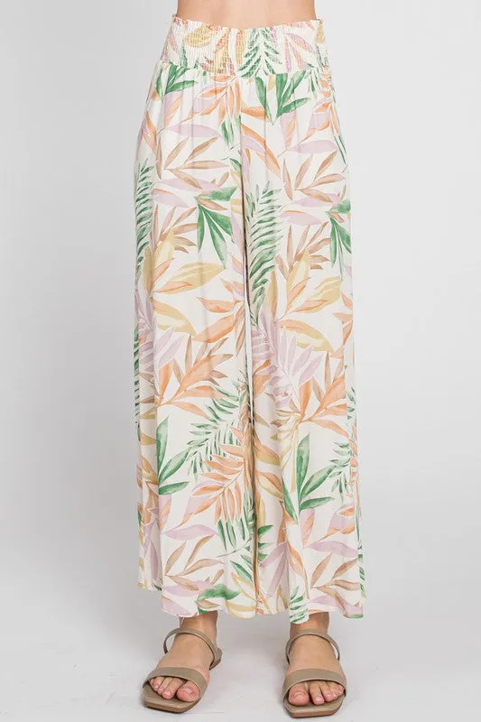 Tropical Pull On Pant
